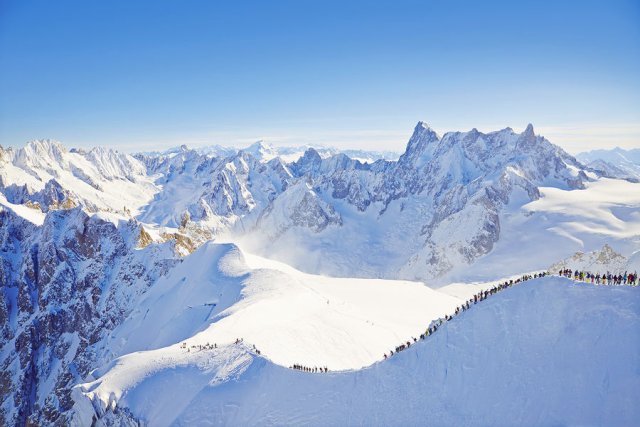 Vallee Blanche Skiing