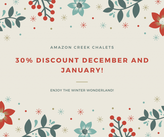 Exclusive Discounts on Luxury Chalets and Villas with Amazon Creek